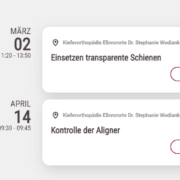 palatal expander Kieferorthopädie Elbvororte Dr. Stephanie Wodianka